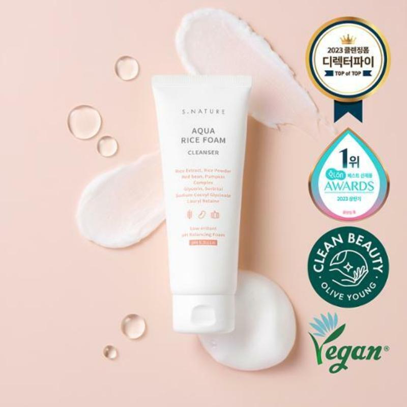 Esnature Aqua Rice Mild Acidic Cleansing Foam 160ml