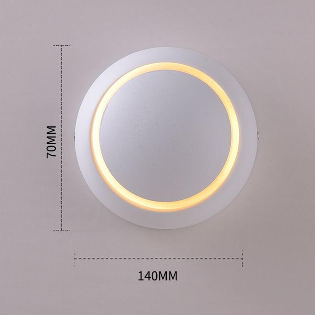 Modern 5W LED Wall Light Rotatable Bedside Sconce Lamp Living Room Staircase Aisle Wall Lamp For Bedroom Stairs Kitchen Lighting