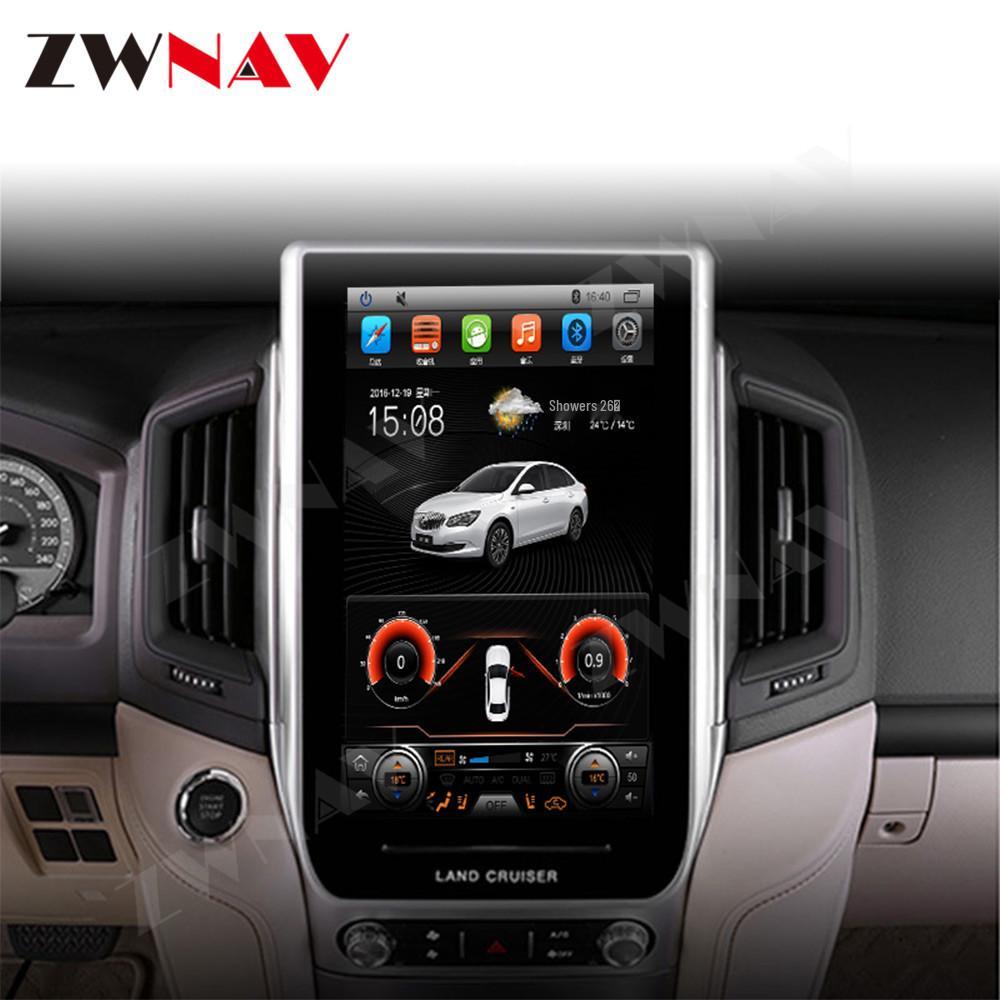 13.8" Android 10 GPS Navigation for 18 Land Cruiser - 32GB, 4G Full Netcom
