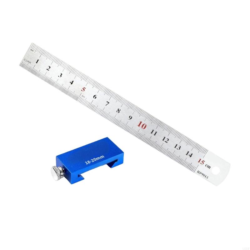 

Adjustable Metal Rulers with Not Corrosion Coating for Woodworking & Crafting