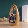 Nativity scene sculpture, home decor for bedrooms, living rooms, studies and entryways, religious art collectible
