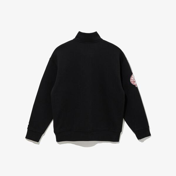 New Era Kids Mlb Half Zip Black