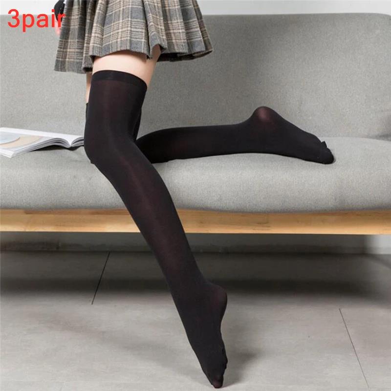 New Women's Over Knee Thigh High Stockings Sexy Long Socks Warm Stretchy Tube Socks For Ladies Fashion 