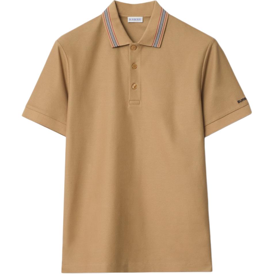 Burberry Polo Shirts Men`s Camel Polo
