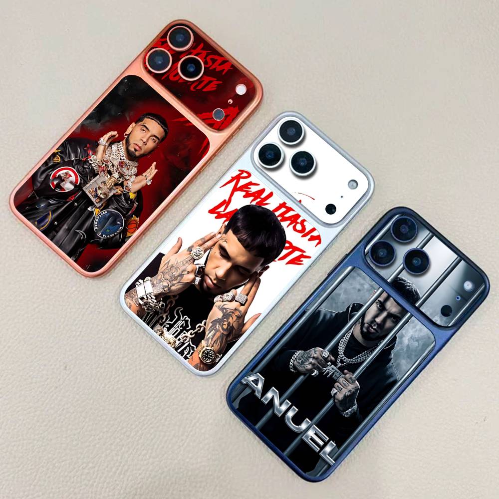 Rapper Singer A-AnuelS AA Wrap Sticker For IPhone17 Pro/17pro Max Phone Decal Skin Rear Protector Case Film Full Cover
