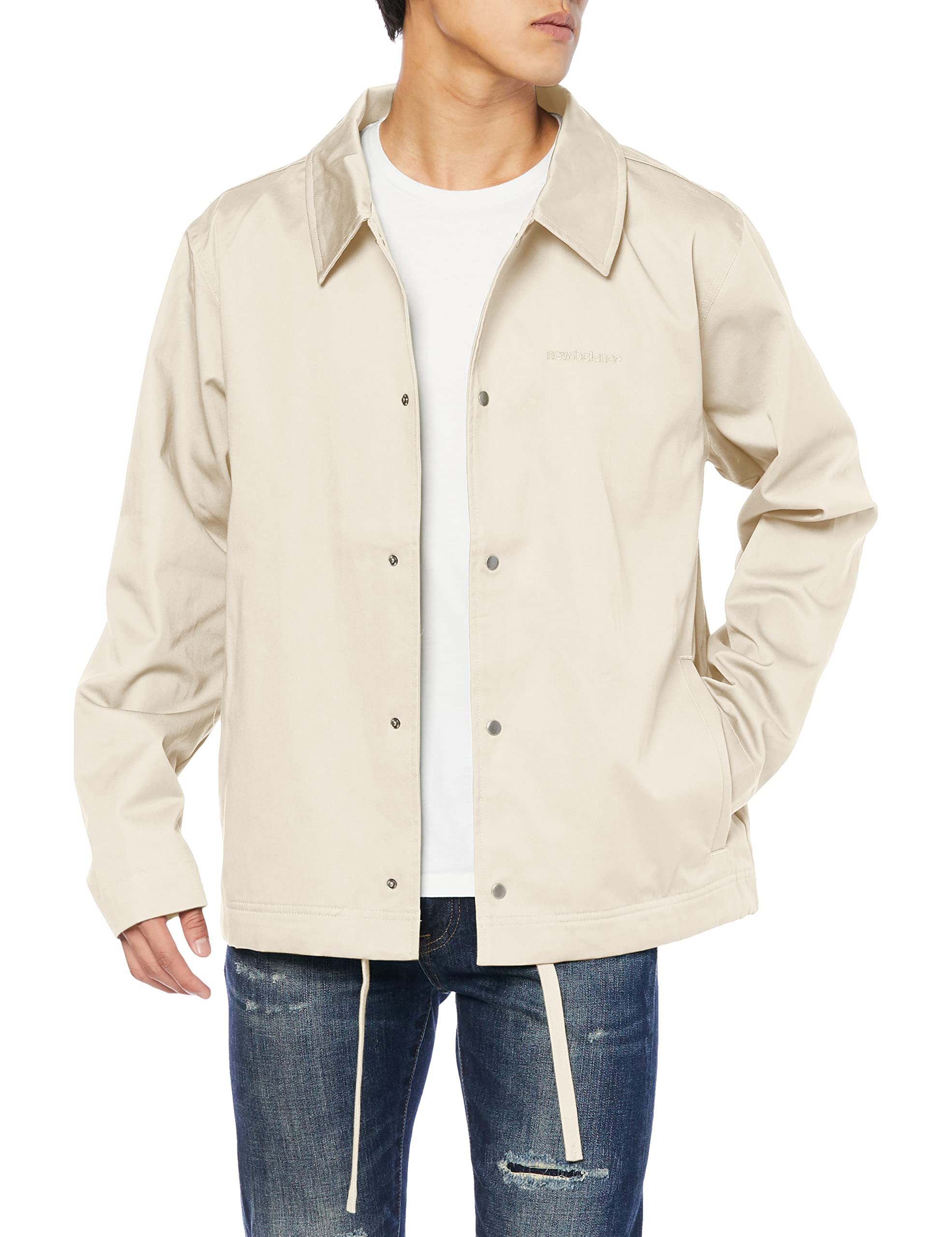 

Куртка NB Athletics Nature State Coach Jacket AMJ23552 GIE M [New Balance] (Грейдж)