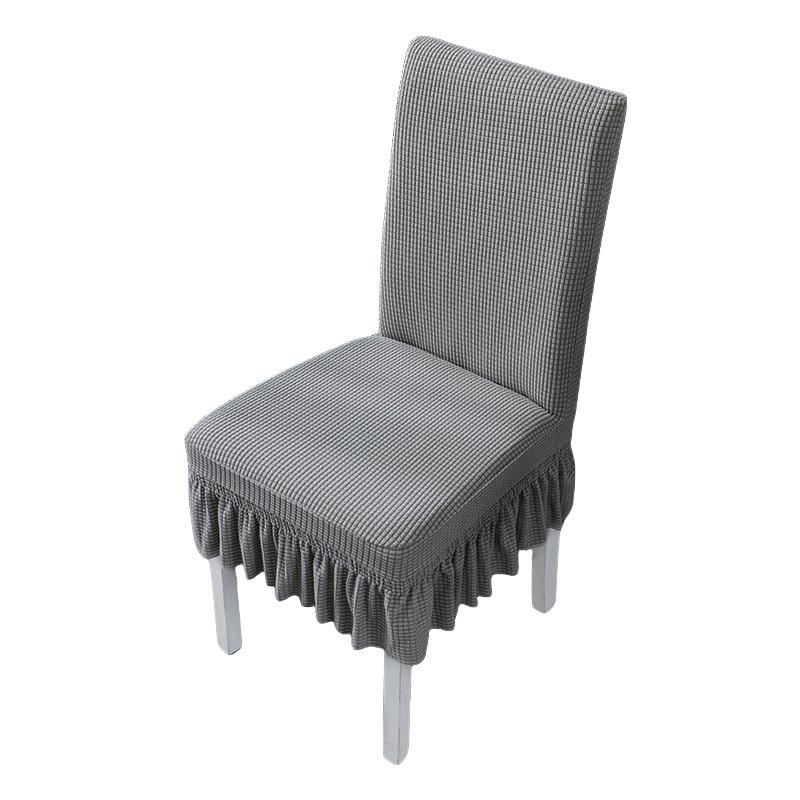 Skirt, Chair Cover, Backrest Integrated Dining Chair Cover, Universal Stool Cover, Seat Cover, Elastic Dining Table, Chair Cover