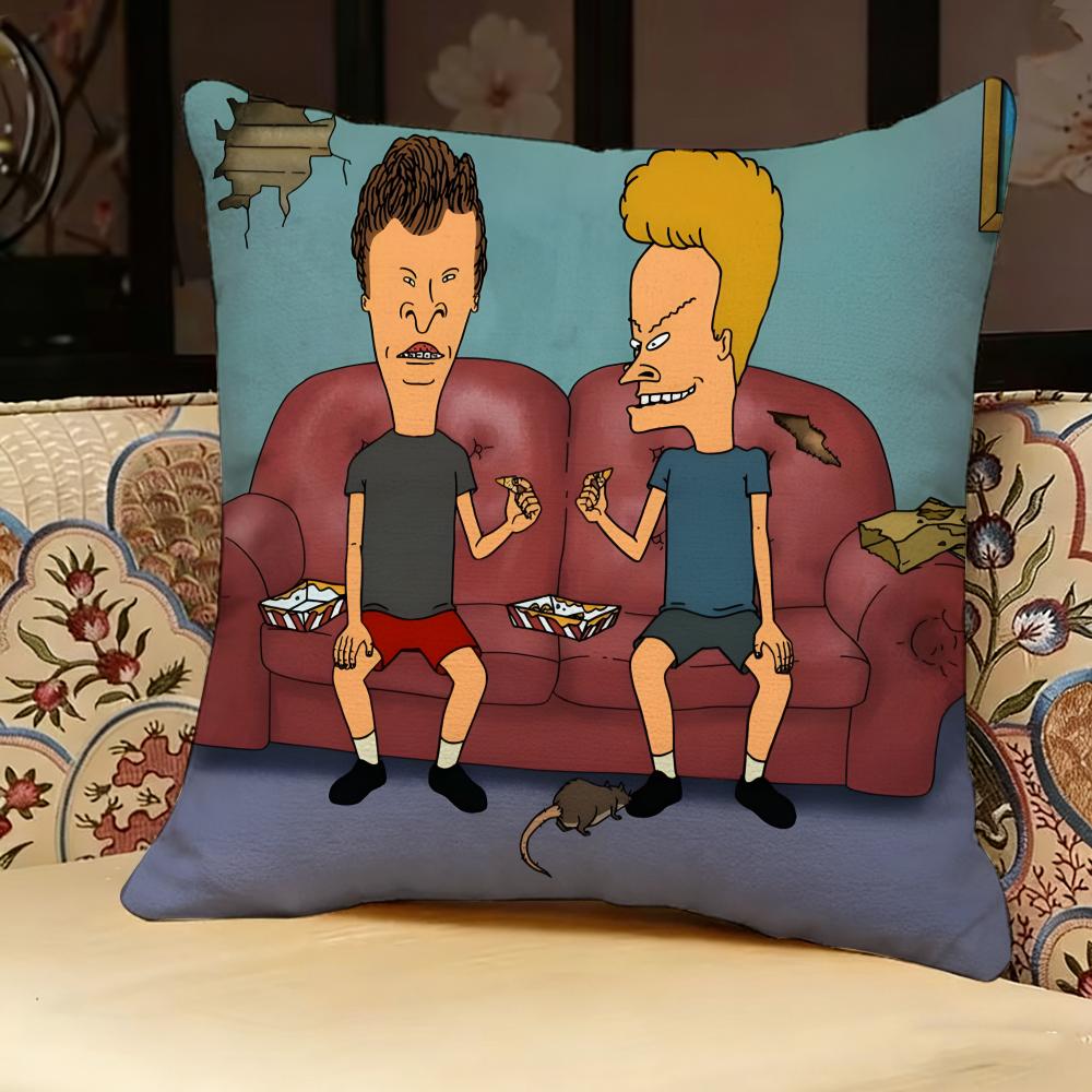 Beavis Und Butt-Head Kissenbezug Kissenbezug, Zweiseitig Bedruckt, Sofakissen, Schlafzimmer Kopfteilkissen