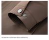 Jaqueta Masculina Casual de Negócios em Seda de Leite para Primavera - Gola Simples Outerwear Juvenil