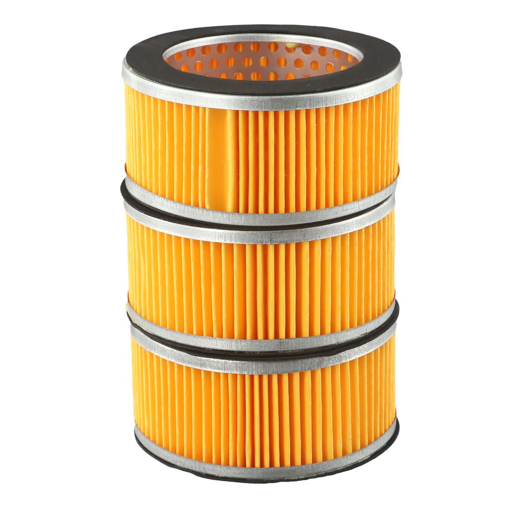 Set mit 3 zylindrischen Lufteinlass-Kompressor-Elementfilter-Baugruppen, Ersatzteile für Luftkompressorsysteme