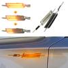2X LED Dynamic Turn Signal Sequential Indicator Light Superior quality Side Marker  For  BMW E90 E46 E60 E91 E82 E93 E83 X3 X1
