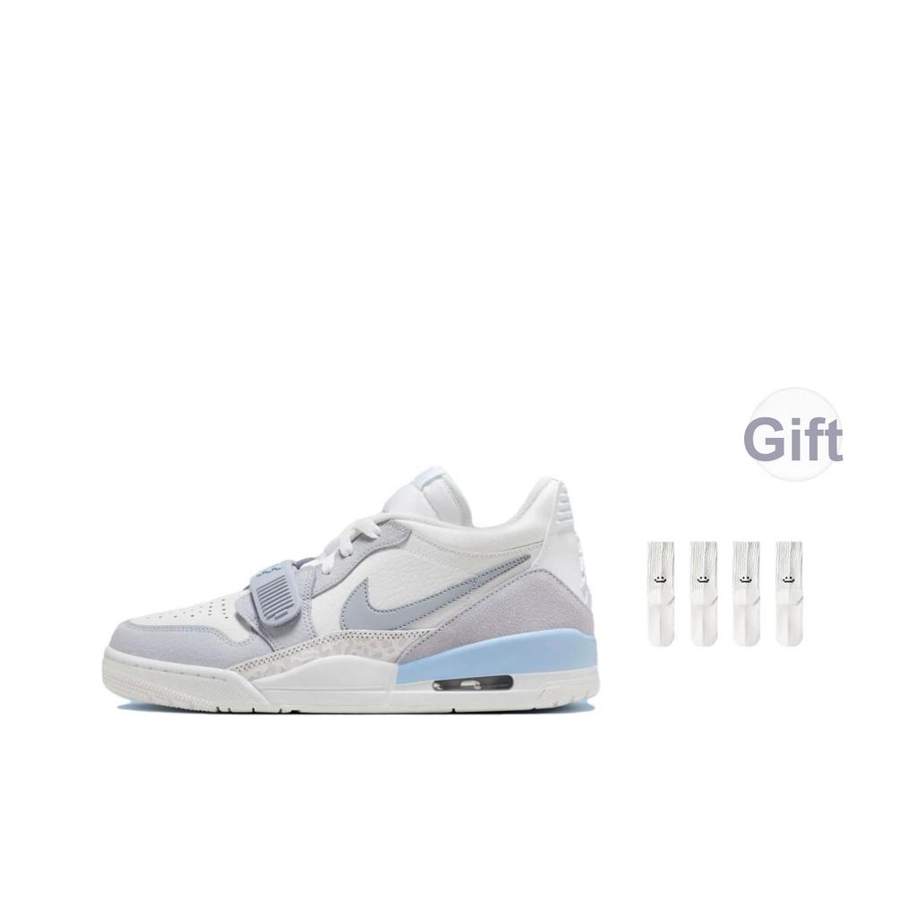 Air Jordan Legacy 312 Low Ardesia Cenere Azzurro Ghiaccio Sneakers da Uomo Bianco HQ1190-101