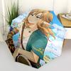 1 Stück The Legend of Zelda Automatischer Auf-/Zu klappbarer tragbarer Regenschirm mit 8-Rippen-Struktur für Damen/Herren, Ganzjahresgebrauch a0901138