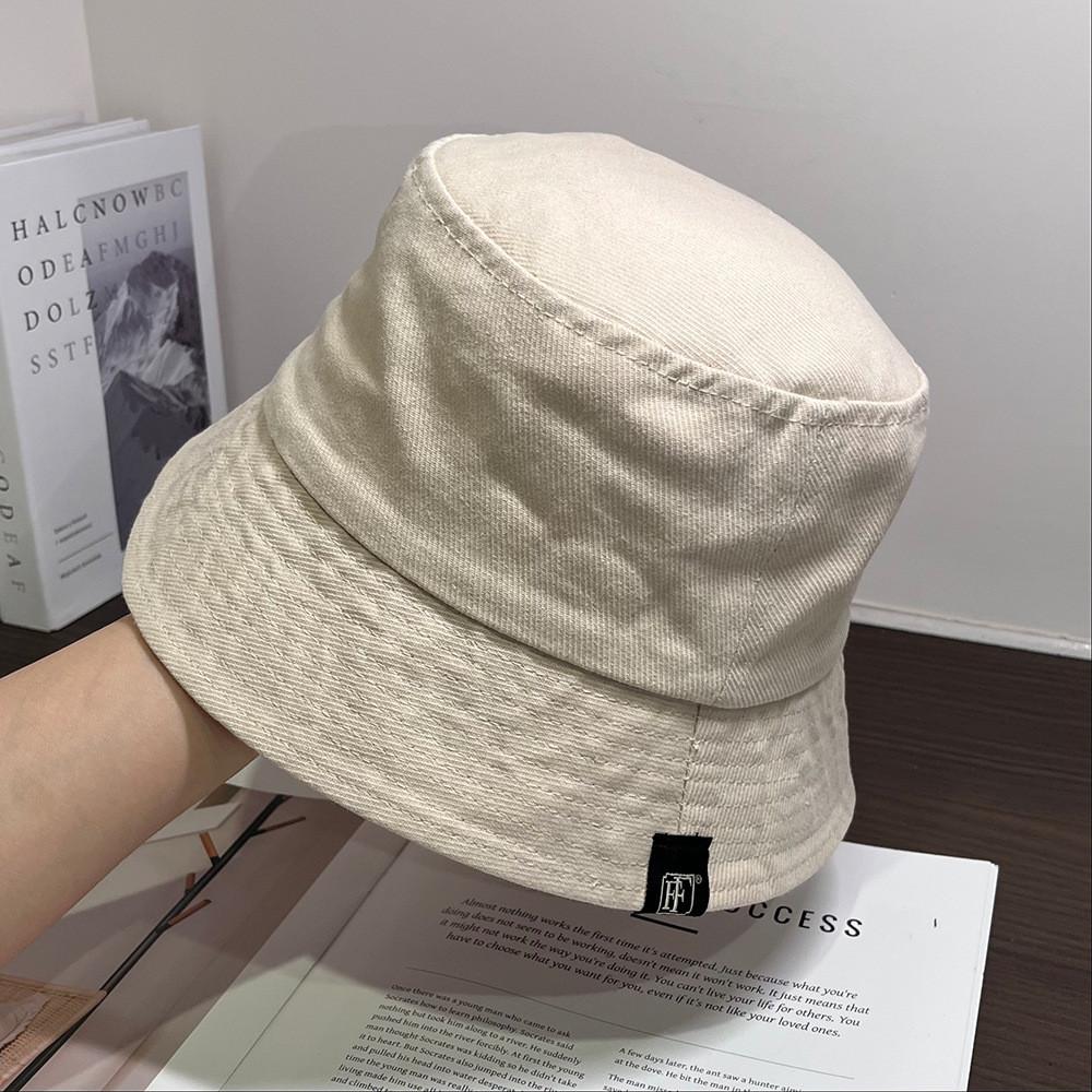 

Cotton Wide Brim Sun Hat For Women Spring Summer Casual Sun Protection Travel Fashion Ol бежевый