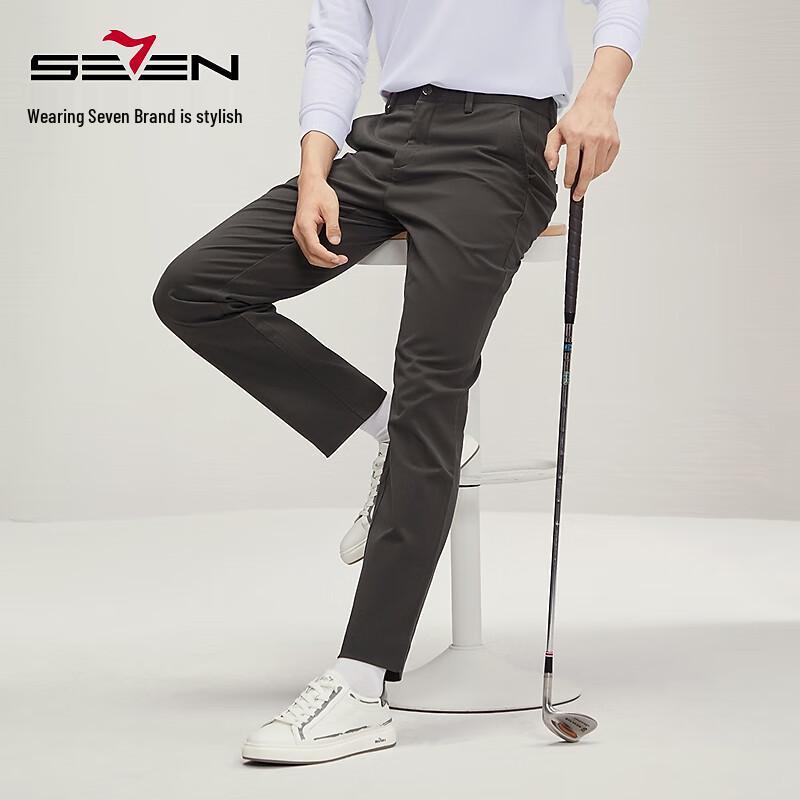Septwolves Men's Business Casual Straight-Fit Pants