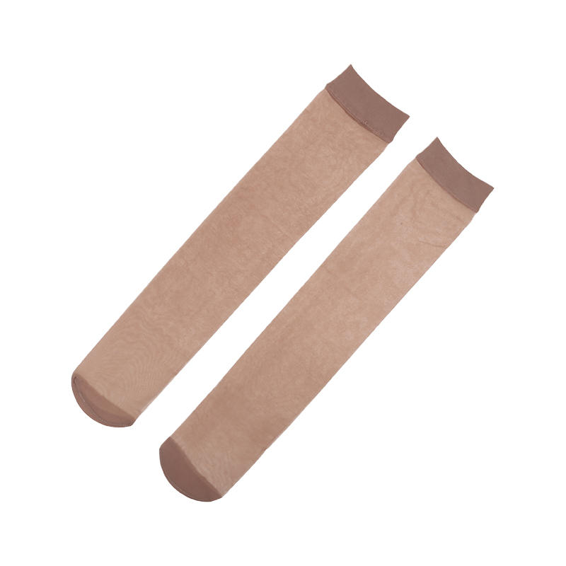 

Мужские прозрачные ультратонкие носки до середины икры в японском стиле для формального костюма, офисной одежды и повседневные носки One Size коричневый