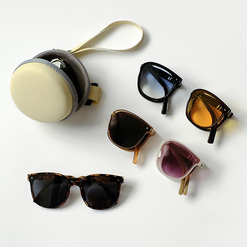 Foldable Sunglasses Square Frame For Men Women Folding Driving Eyewear Sun Glasses Outdoor Sunglasses