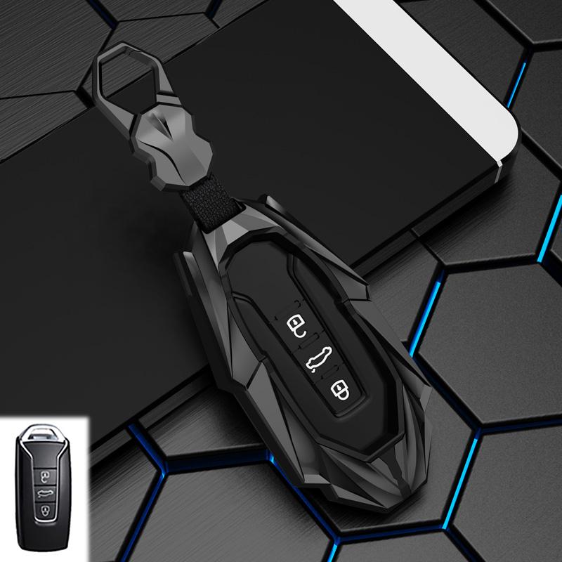 Zinc Alloy Remote Car Key Case Cover For Volkswagen Touareg Cover Key Shell Protector    3 Buttons Keyless