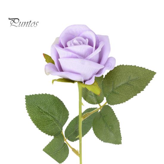 Simulated Flower Decor Artificial Rose Branch with Stem Home Wedding Party Faux Floral Arrangement Indoor Outdoor Garden Decoration Photo Props