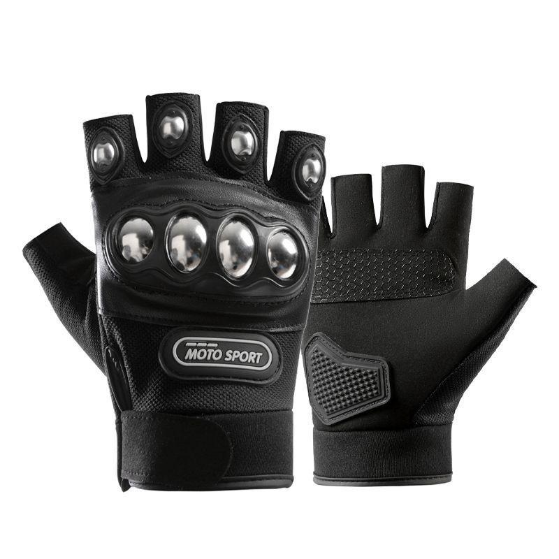 Cycling gloves motorcycle breathable handle outdoor protective palm non-slip and wear-resistant