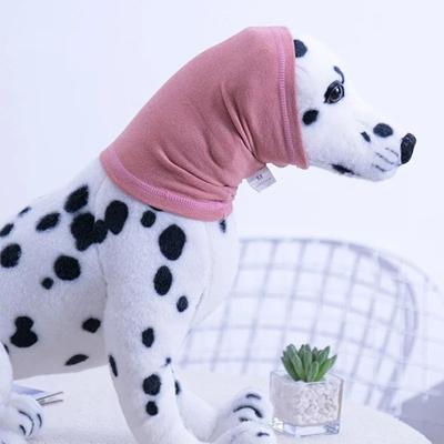 Elastic Dog Calming Earmuffs Warm Headband Dog Grooming Earmuff Noise-Proof Breathable Pet Neck Gaiter Bathing Drying
