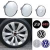 CAT1 4pcs 60/63/68mm for Volkswagen VW R GTI Golf 4 5 6 7 MK7 Polo Jetta Touran b5 Tiguan 4 Motion Car Wheel Center Hub Cap Rim Cover