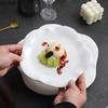 Flower Shaped Ceramic Dining Plate Sushi Plate Western Style Steak Plates Sashimi Plates Fruit Dish Salad Bowl Snack Bowl Tray