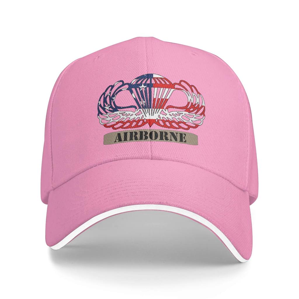 Airborne Paratrooper Jump Wings Baseball Cap Outdoor Sports Street Style Design Sun Trucker Hat Unisex SunProof Baseball Caps