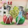 Creative Resin Fruit Girl Cake Toppers, Home Décor, Gift & Car Accessories