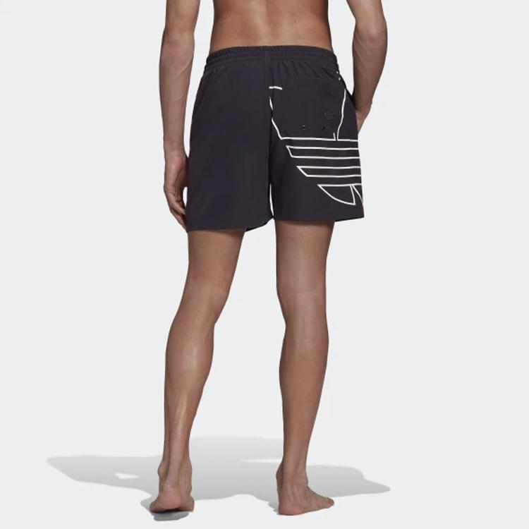 Adidas Originals Sports Shorts Men's Black Moderate (Unisex) Sports Shorts GE0802