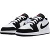 New Jordan Air Jordan 1 Anti Slip Wear Resistant Low Top Children's Basketball Shoes Black White Unisex HF3188-106