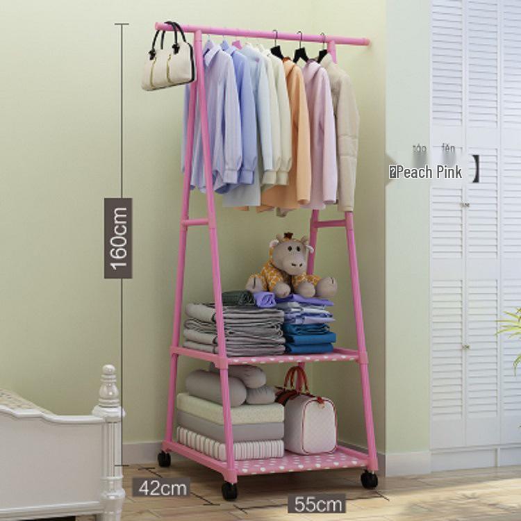 Multi-Functional Movable Triangle Coat Rack – Easy Assembly, In Stock