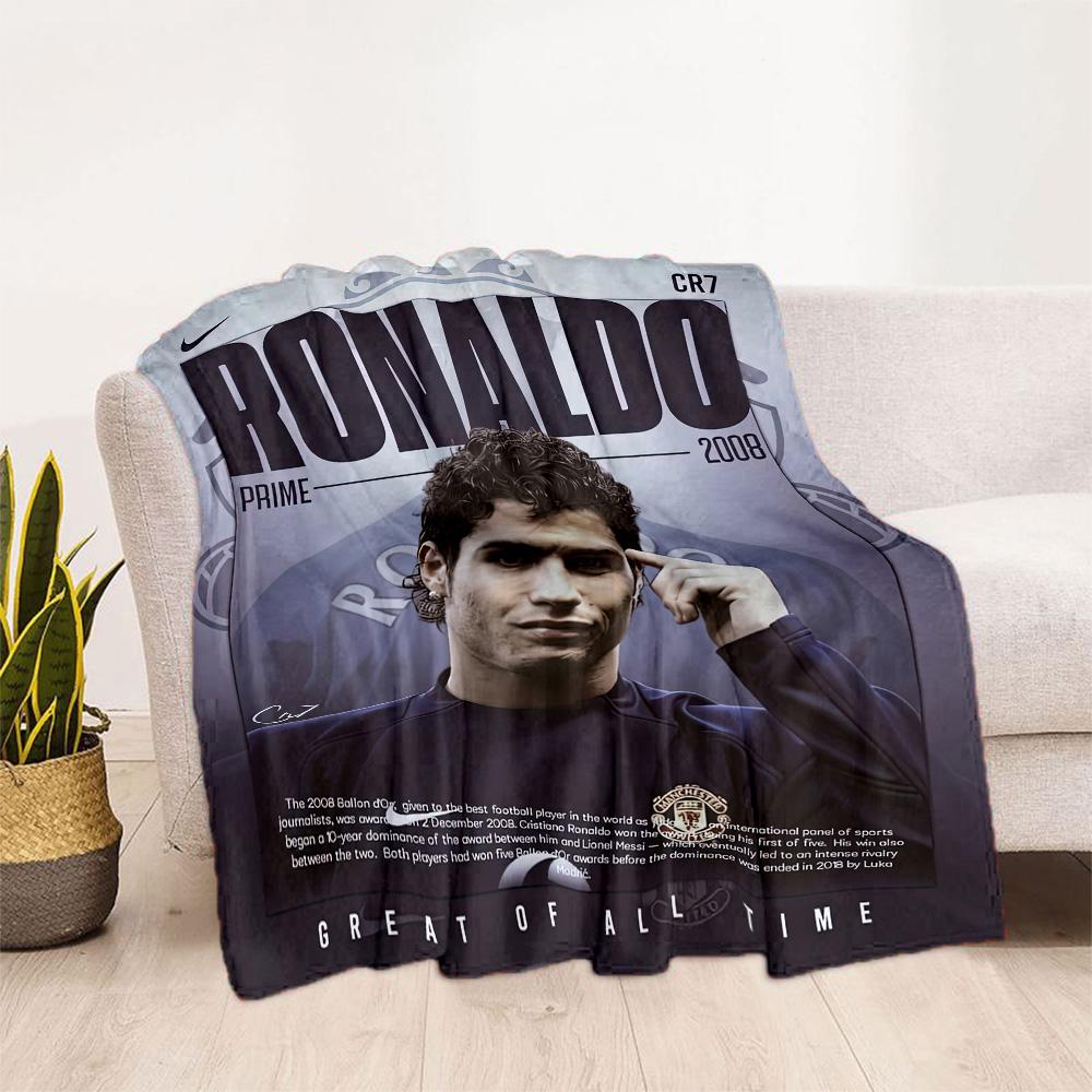Cristiano Ronaldo Blanket Soft Cozy Suitable For Bedding Couch Livingroom Allseason Use Stylish Decor Best Holiday Gift For Friends Family