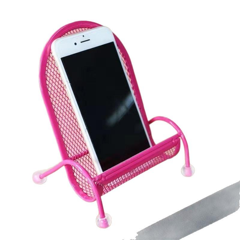 Creative Metal Phone Stand - Cute, Lazy Chair Design for Your Desktop