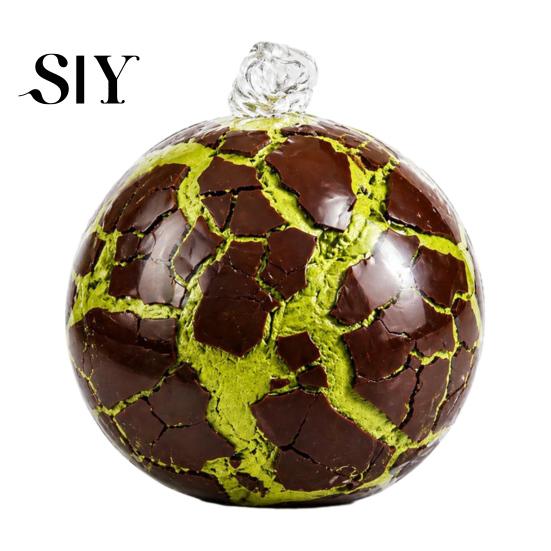 Pallina Anti-Stress Durevole con Cera che Si Rompe Giocattolo da Spremere, Croccante Cioccolato Sollievo Giocattolo Rilassante per Adulti, Lento Sollevamento Fidget con Texture Frantumabile, Festa