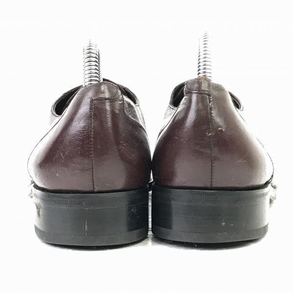 Vintage Florsheim USA Leather McKay U-Tip Red Brown 26.5(USED)