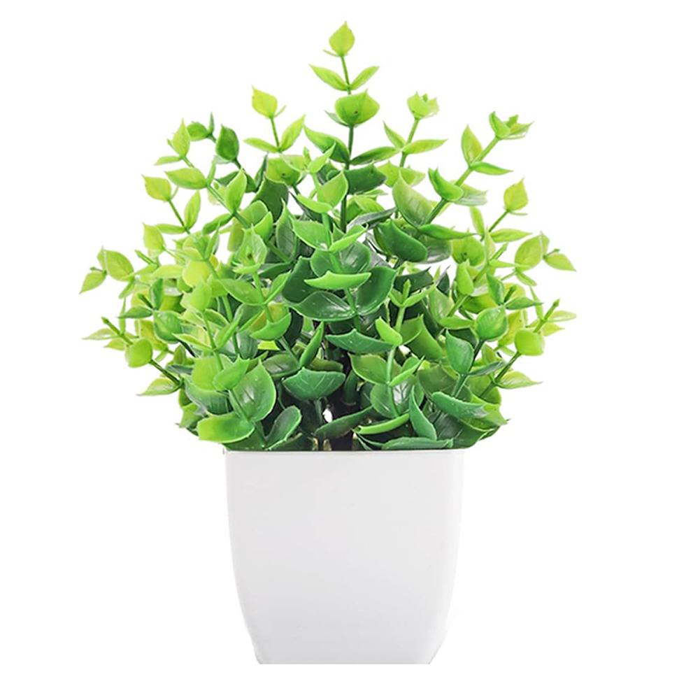 Easy Care Lavender Eucalyptus Plant Simulation Potted Plant Good Material