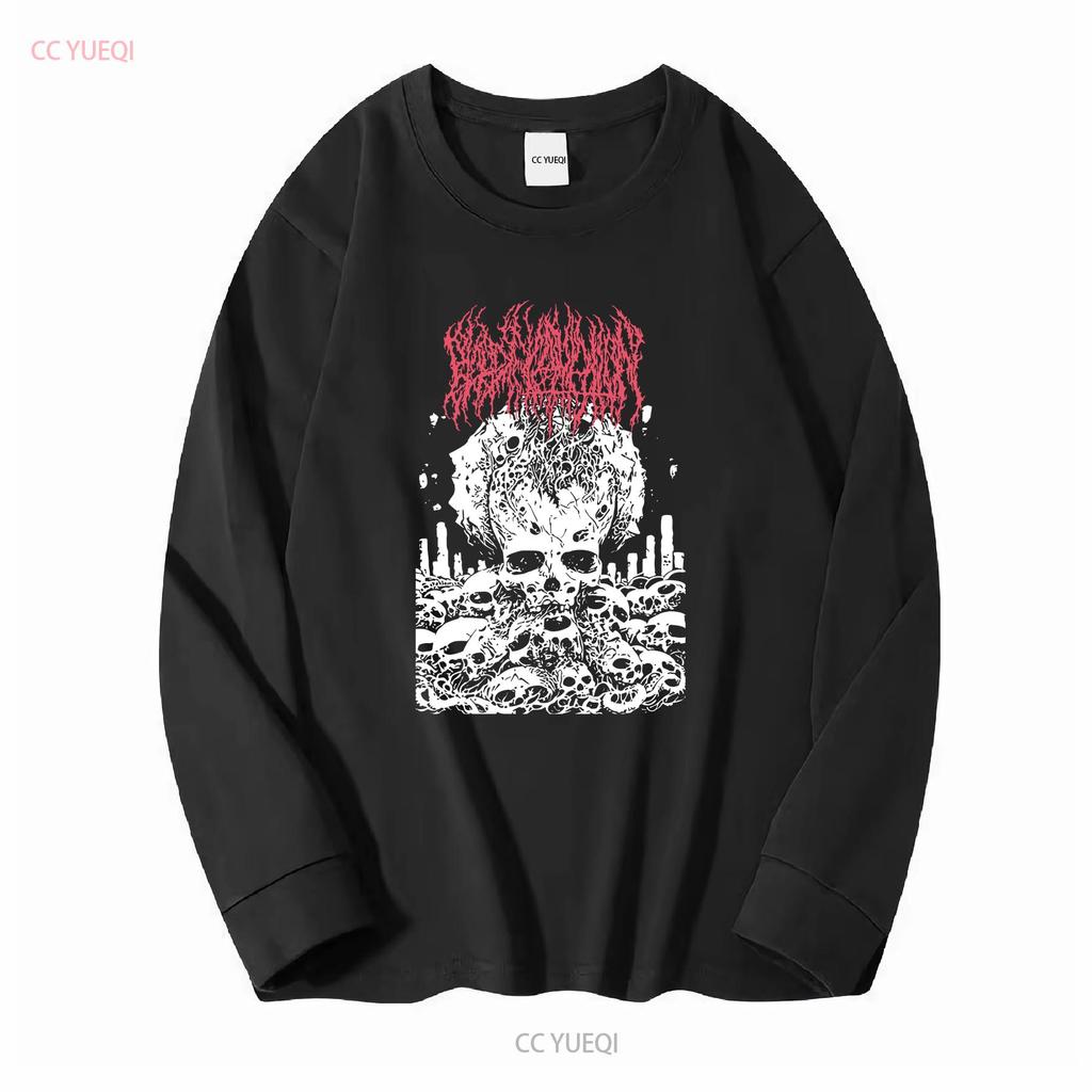 Blood Incantation 2022 Tour Nordamericano Maglietta NUOVA media manica lunga o corta vintage Lavata Morbida Versatile Unisex