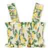 Mollo YouTh Colpia Yellow CiTrus Crop Top T shirT Akis9sw002