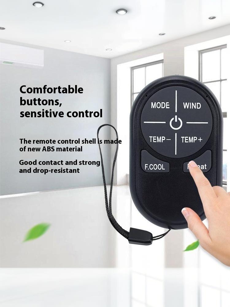 1 szt. Mini Przenośny Uniwersalny Pilot A/C Kompatybilny ze Wszystkimi Głównymi Klimatyzatorami