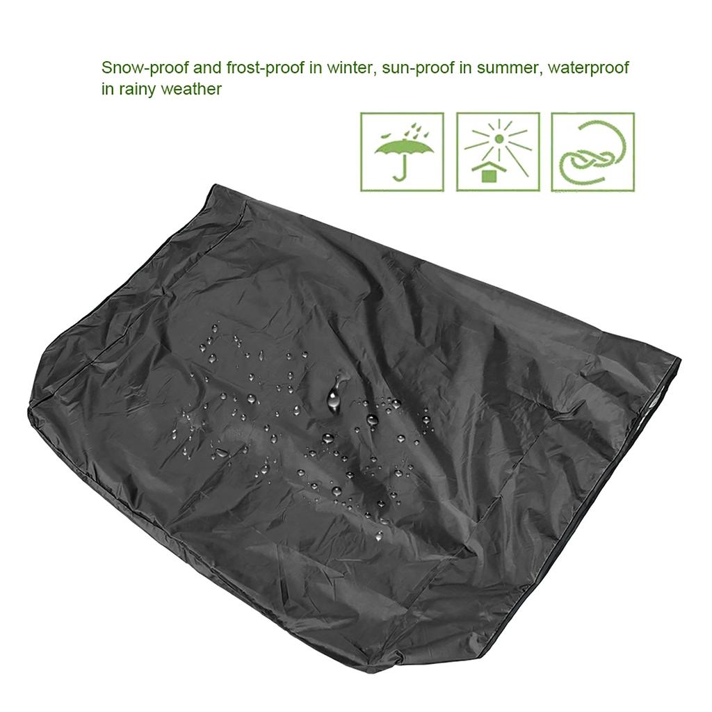 Outdoor Garden Swing Canopy Replacement Waterproof Dust Proof Sun Protection Swing Accessory for Outdoor Courtyard