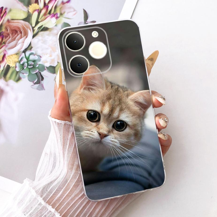 For Realme Note 70 Note70 T Case RMX5313 Cute Cat Painted Cover Soft Slim Phone Case For Realme Note 70T Narzo 80 LIte 4G Fundas