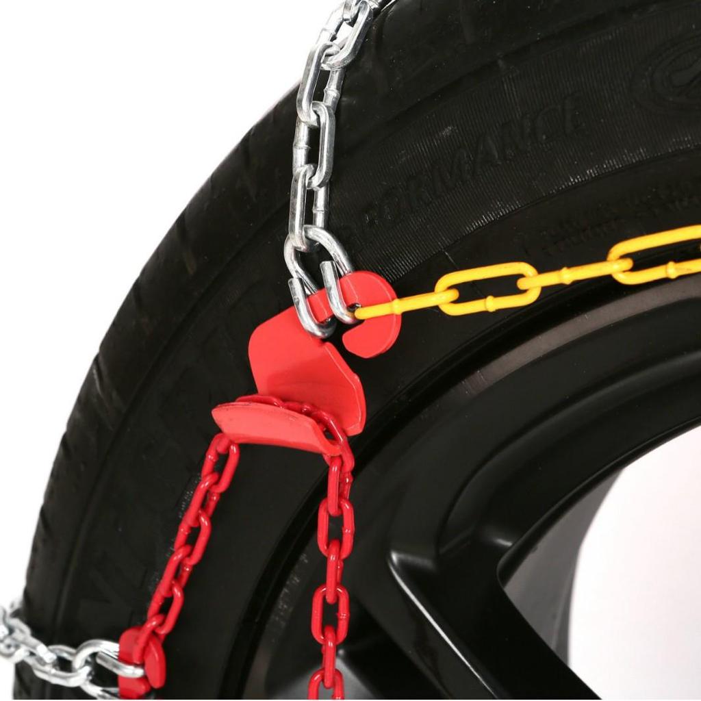 Winter Emergency Stainless Steel Anti-Skid Tire Chains for Cars, Trucks, and Vans