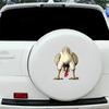 Funny Chicken Vinyl Decal - Funny Farm Animal Sticker For Car Window