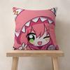 Cute Bocchi The Rock Office Cushion Pillowcase Car Cushion Cover45X45Cm Lumbar Pillowcase Sofa Pillowcover