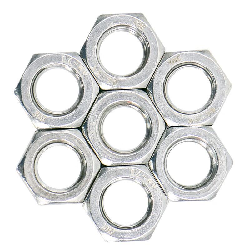 Bingyu 316 Stainless Steel DIN934 Hex Nut