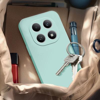 Dėl Xiaomi Redmi Note 15 Pro dėklo Skysto silikono Redmi Note 15 Pro dangtelis TPU paprasto guminio apsauginis dėklas Redmi Note 15 Pro Plus