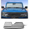 Hoolcar Windshield Sunshade Fit for Ford Bronco Accessories 2021 2022 2023 2024 2025 2026 Sun Shade Heat Shield Sun Visor for Bronco, US Flag