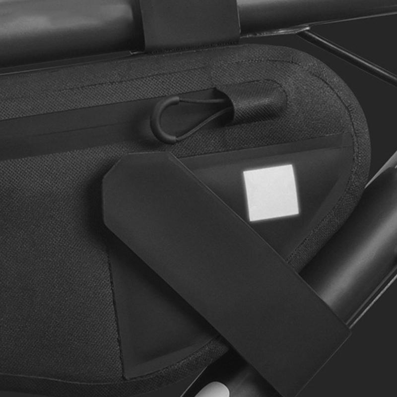 Wasserdichte Fahrrad-Vorderrahmentasche, Radsport-Lenkerstangen-Aufbewahrungstaschen zum Radfahren, Reißverschluss-Verschluss, Rennrad-Oberrohrtasche