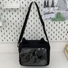 Nylon Transparent Itabag Y2k Transparent Crossbody Bag Portable Small Square Bag  Travel